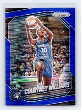 Courtney Williams 2025 Panini Prizm WNBA #69 Blue Pulsar Prizm /199