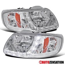 Fit 1997-2003 Ford F150 Expedition Led Strip Headlights Corner Signal Lamps