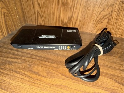TESmart 2 Port HDMI KVM Switch 4K 60Hz Model HKS0201A2U