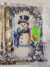 Snowman Diamond Painting Kit