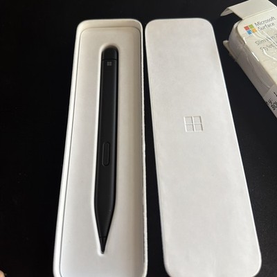 Microsoft Surface Slim Pen 2 Stylus Pen Black   Open Box   Excellent Condition