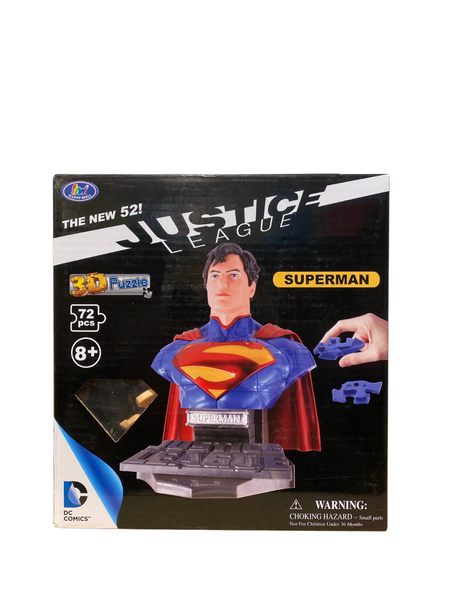 Happy Well Dc Comics Justice League 3D Puzzle Superman 72 Teile | Neu & Ovp-image