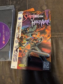 Shining the Holy Ark Sega Saturn  Complete In Box CIB Rare RPG Authentic