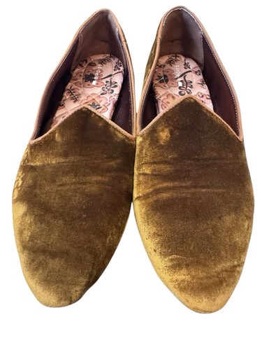 Birdies Starling Velvet Flats Size 10.5 - Picture 4 of 6