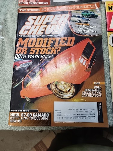 Vintage Magazines 3 Super Chevy 1 Hot Rod 1 High Po Mopar - Picture 2 of 8