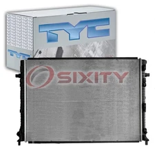 TYC 13755 Radiator for VW3010168 3QF 121 251 D Cooler Cooling Antifreeze iu