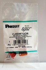 Panduit CJ5E88TGOR mini-com TX-5e Jack Module, available  170 pcs ORANGE