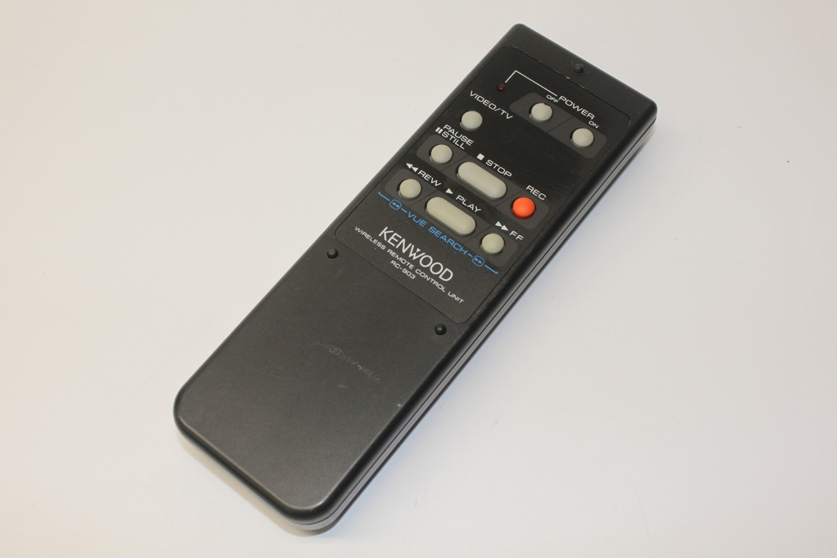 Original Kenwood RC-903 VCR Remote Control for KV-903 Video