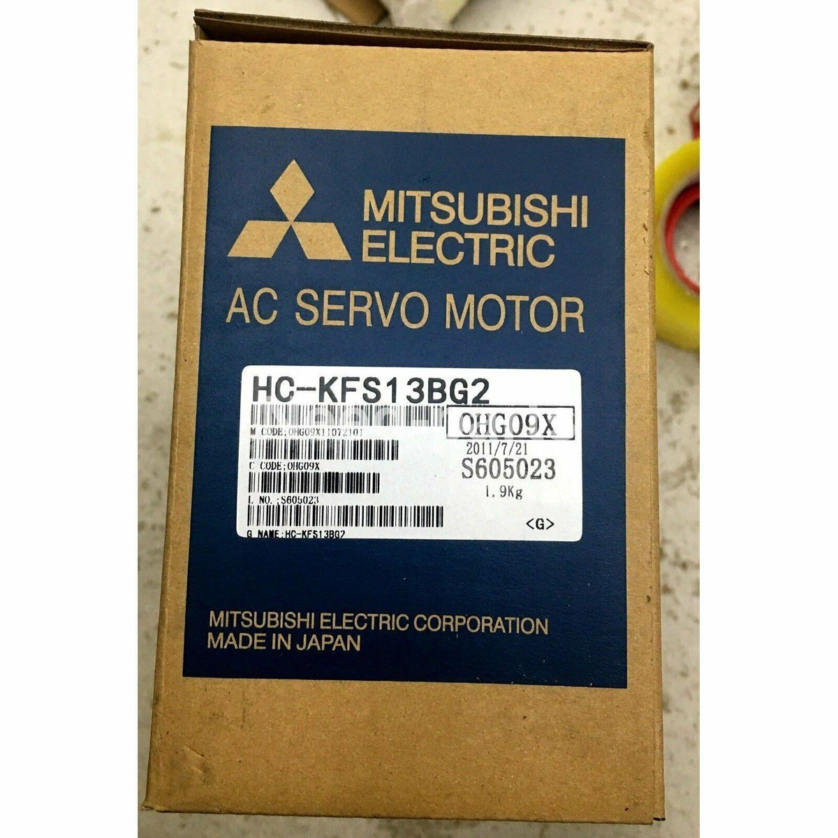 1PC New Mitsubishi HC-KFS13BG2 Servo Motor Sealed | eBay