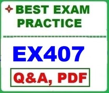LATEST EX407 - BEST Exam Q A- Red Hat Certified Specialist in Ansible Automation
