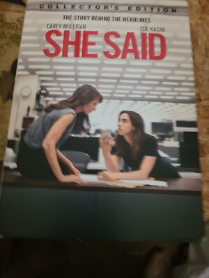 She Said (DVD,2022) 