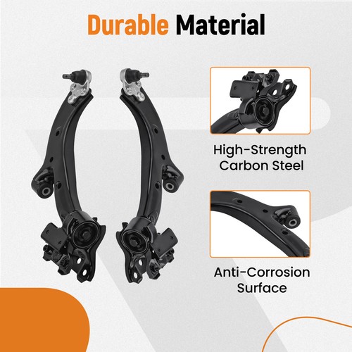8pcs Front Lower Control Arm Sway Bar Tie Rods For Honda CR-V CRV 2007-2011 2.4L - Foto 2 di 10