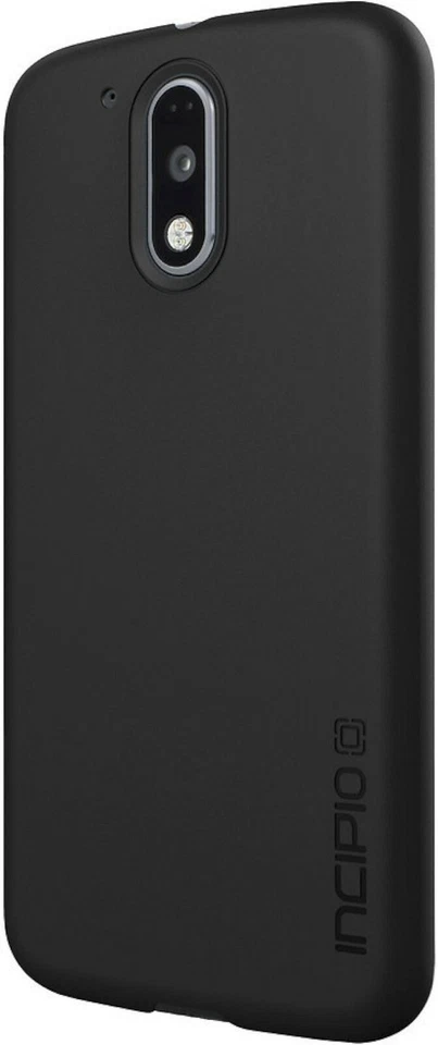 NEW Incipio Feather Series Slim Hardshell Case for Motorola Moto G4 Matte Black - Image 3 of 3