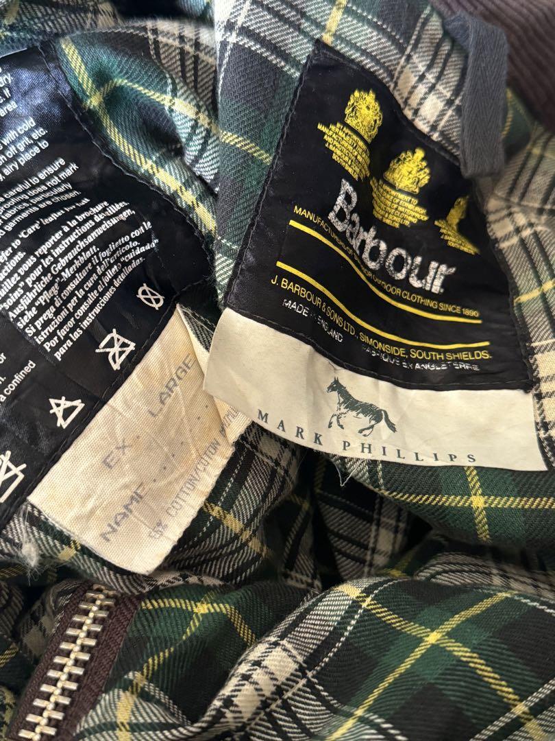 90s Barbour　MARK PHILLIPS M Rare 90s Barbour MARK PHILLIPS Vintage Wax Jacket M | eBay