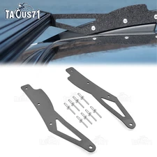 Roof Factory Rack 42" Curved LED Light Bar Brackets Fit 2005-2015 Toyota Tacoma