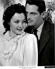 LYNN BARI & KANE RICHMOND The Return of Cisco Kid Orig 1939 PRESS PHOTO