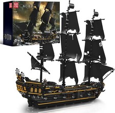 Mould King 13199 Pirate Ship Black Pearl NO P.B Building Block Model 3180pc