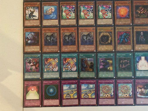 YUGIOH Number 64: Ronin Raccoon Sandayu Deck 41 - Cards w/ BRAND NEW Sleeves - Picture 8 of 12