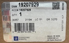 GENUINE GM OEM INTAKE MANIFOLD GASKET SET 19207929 / 25381802