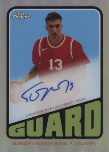 2023-24 Topps Chrome - Bogdan Bogdanovic #TA-BBO
