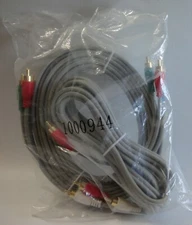 Component Audio/Video Cables 5 Colored 10ft (1000944)
