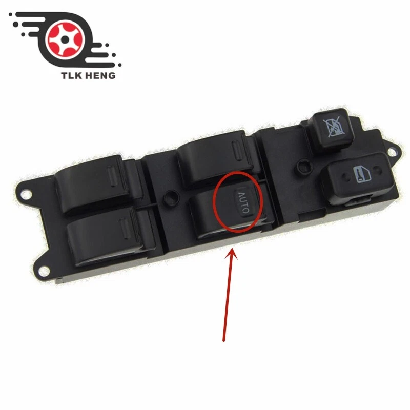 Interruptor de ventana eléctrica para Toyota Land Cruiser Carina Corona Camry Hilux Starlet  Foto 2 de 2