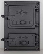 Porte De Cuisine En Fonte 275x375 H1628 Avec Apport D'Air Réglable