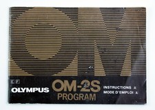 Olympus OM-2S Genuine Original User Instruction Manual Booklet