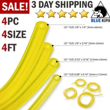 🔥 4 Size Fuel Line Hose 16 Feet Petrol Tubing Chainsaw Common Weedeater 2 Cycle