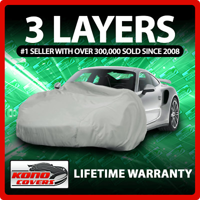 Kono Covers 3-Layer SUV Car Cover – Soft, Breathable, Waterproof For Indoor/Outdoor Use