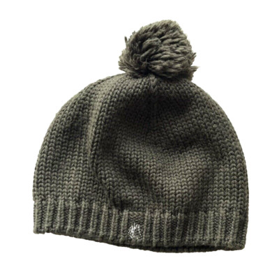 PETITE BATEAU GREEN KNIT WOOL BLEND BEANIE HAT KID'S BOY'S GIRL'S TODDLER 4-8