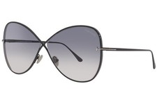 Tom Ford Nickie TF842 01B Black Butterfly Sunglasses Frames 66-9-135