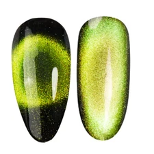 Cre8tion LED/UV Cure Soak Off Gel Polish Cat Eye 9D  0.5 Oz - Mystical #07