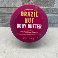 Trader Joe's Brazil Nut Body Butter 8oz Sealed New