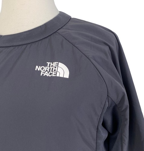 THE NORTH FACE Ventrix LT Hybrid Pullover Sweatshirt Black Logo Women’s Size SP - Picture 3 of 9