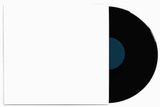 Cardboard Jacket - Album White No Hole Covers for 12" LP 33 RPM Records 2pc 