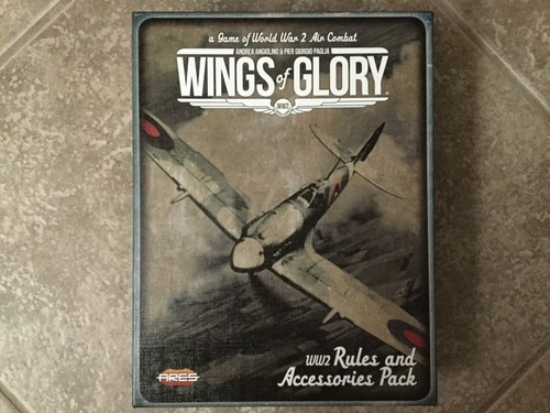 Wings of Glory WW2 II War Ares Rules and Accessories Starter Pack Air Combat