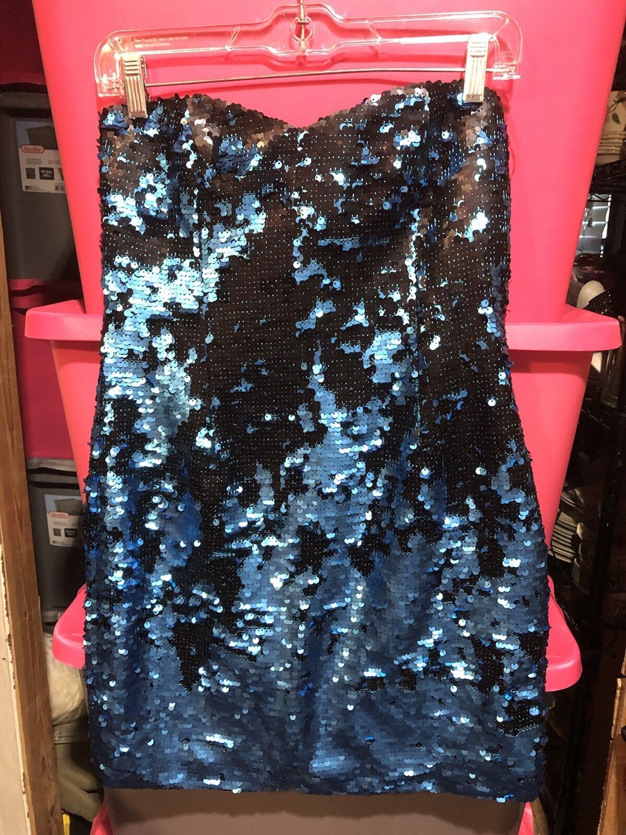charlotte russe blue sequin dress Royal Blue Sequins Short Prom Dress Halter Neck Sparkly Homecoming Dress ARD2797