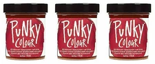 3 X Jerome Russell Punky Colour Semi-Permanent Hair Color (20 Colors Available) 