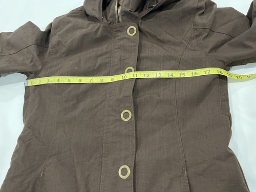 Merrell Opti-Shell Jacket Women's Size XS Brown Hooded Underarm Zip Ventilation. - Picture 9 of 22