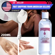 Moisturizer-SAFE Water-Based-Toy-Lubricant Smooth-Slick Sex Lube-for Women Men