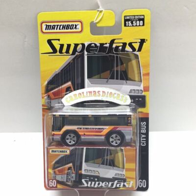 Matchbox Superfast #60 City Bus  Limited to 15,500 (R8)