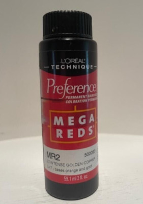Loreal Preference Mega Reds MR2 Light Intense Golden Copper   2 oz   Fast
