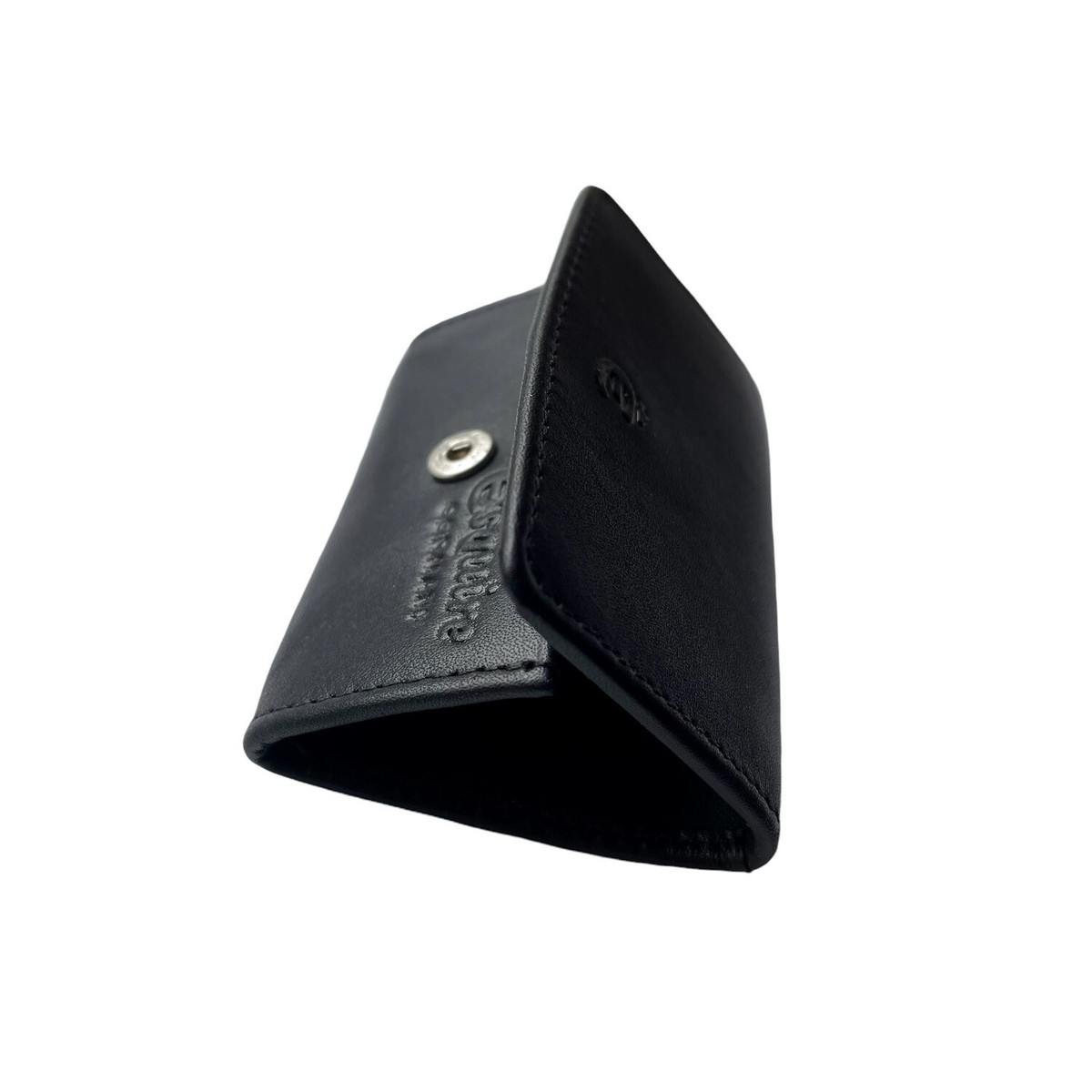 Wiener Schachtel Esquire Münzbörse Logo Scheintasche Schwarz 223810 Esquire Geldbörse