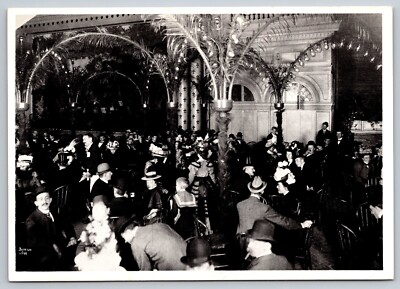Postcard New York NYC 1898 in American Theatre Rooftop Garden  Reprint 44X