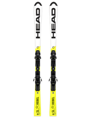 HEAD WC REBELS E.SL TEAM + HEAD FREEFLEX 11 Kindersportski Kinderski Slalom Ski