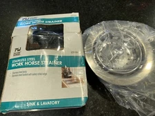 Stainless Steel Work Horse Strainer Plumb Works ~ Sink & Lavatory