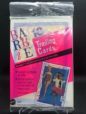 1990 Barbie Vintage Trading Cards - Mattel - SEALED 1 Pack