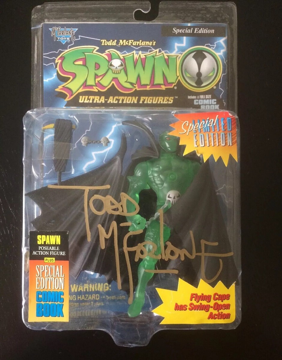TODD MCFARLANE AUTOGRAPHED SPAWN ULTRA-ACTION SPECIAL