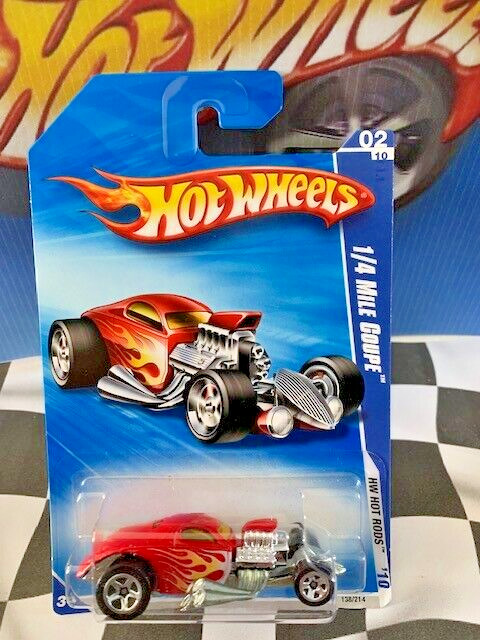 Hot Wheels 2010 HW Hot Rods 2/10 138 1/4 Mile Coupe Red 5SP